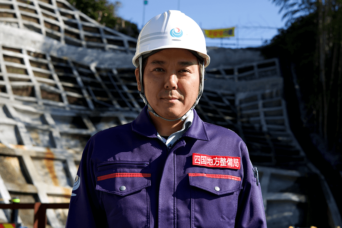 福井 佑一郎さん　土佐国道事務所 建設監督官