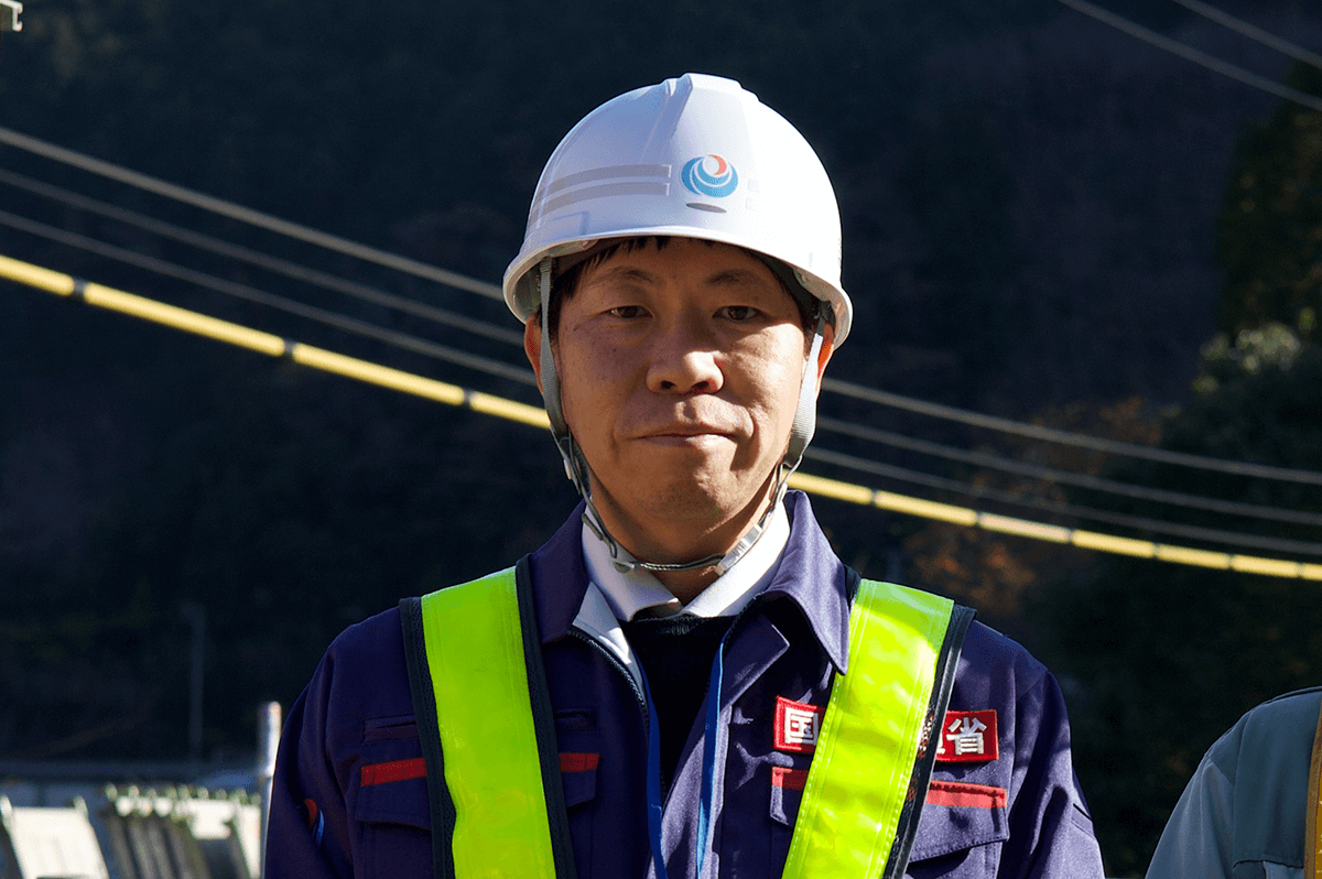 西森 敬洋さん 土佐国道事務所 建設監督官