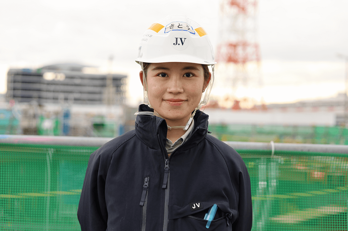 鬼頭 沙知さん 鹿島・東亜・あおみJV 羽田アクセス線シールド工事事務所