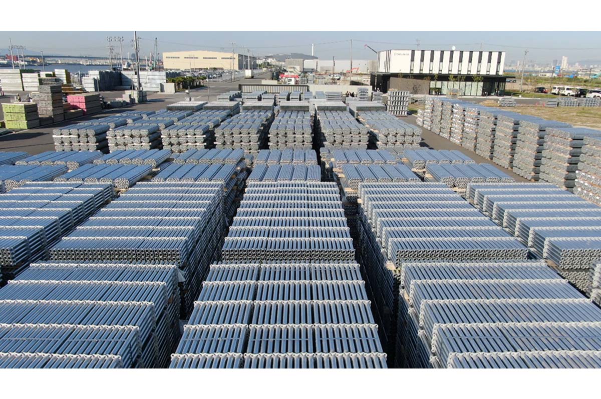 8,000坪の面積の機材Baseは、プラットフォーム事業推進では大きな魅力