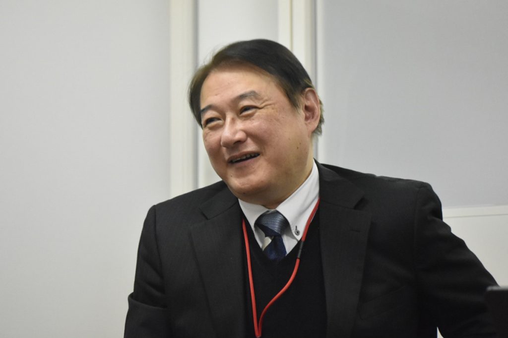 日建リース工業営業本部先端仮設BIMCIM本部の本部長の小川浩氏