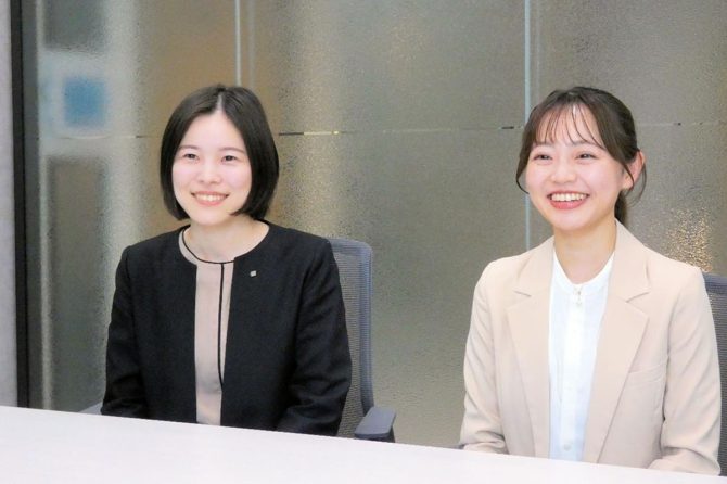 オープンハウスグループの小林裕加里氏と由井里奈氏