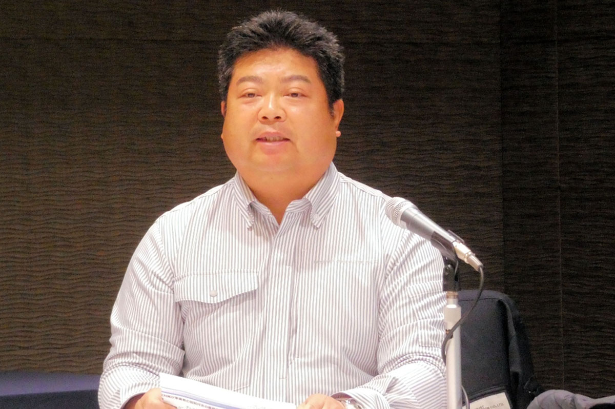 熱中症対策のポイントを解説した、大東建託安全品質管理部部長の榊原啓二氏