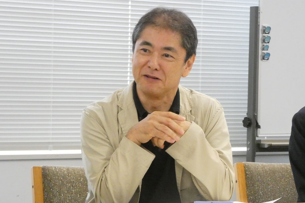 山梨知彦副会長（日建設計チーフデザインオフィサー常務執行役員）