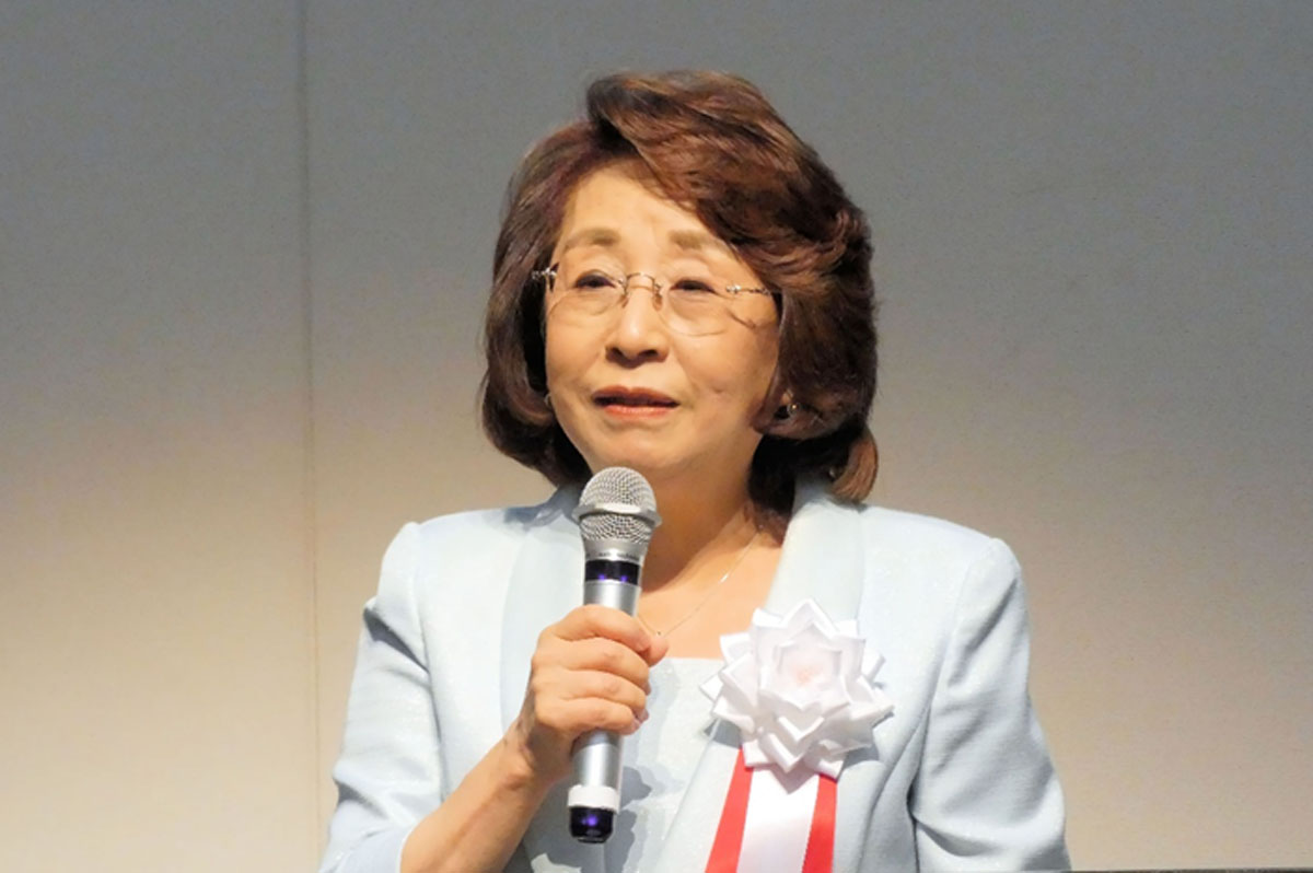 建設トップランナー倶楽部の米田雅子代表幹事