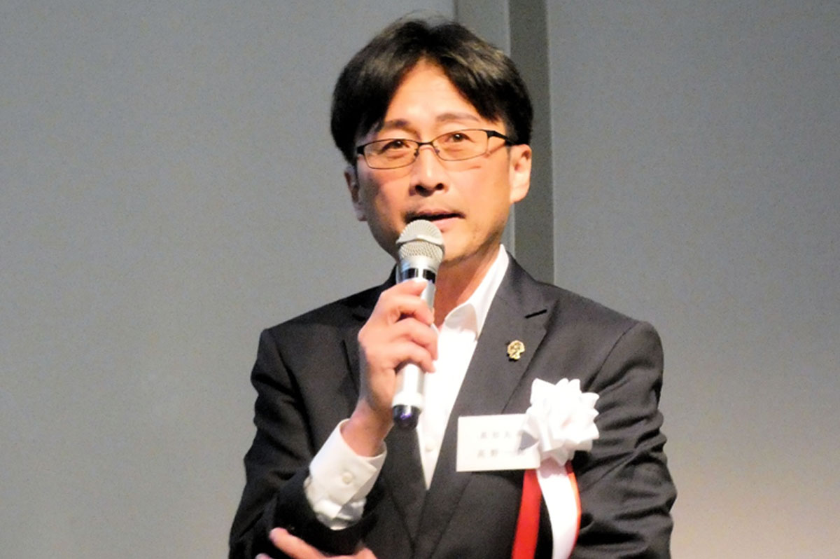 講演を行った高知丸高社長の高野 一郎氏