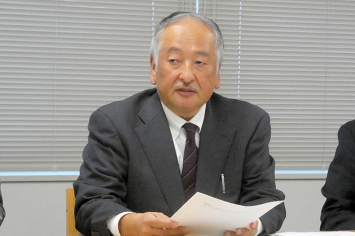 ICT教育特別委員会委員長をつとめた蒔苗 耕司氏（宮城大学教授）