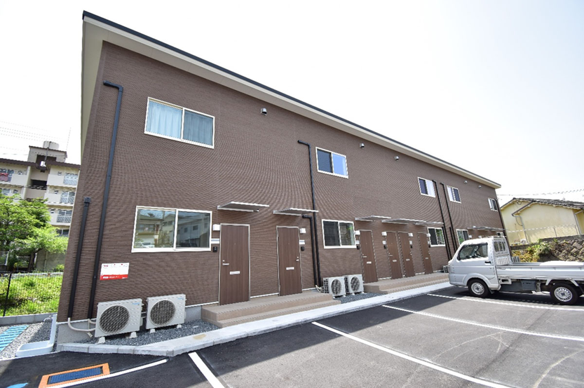 南日本ハウス施工のアパート