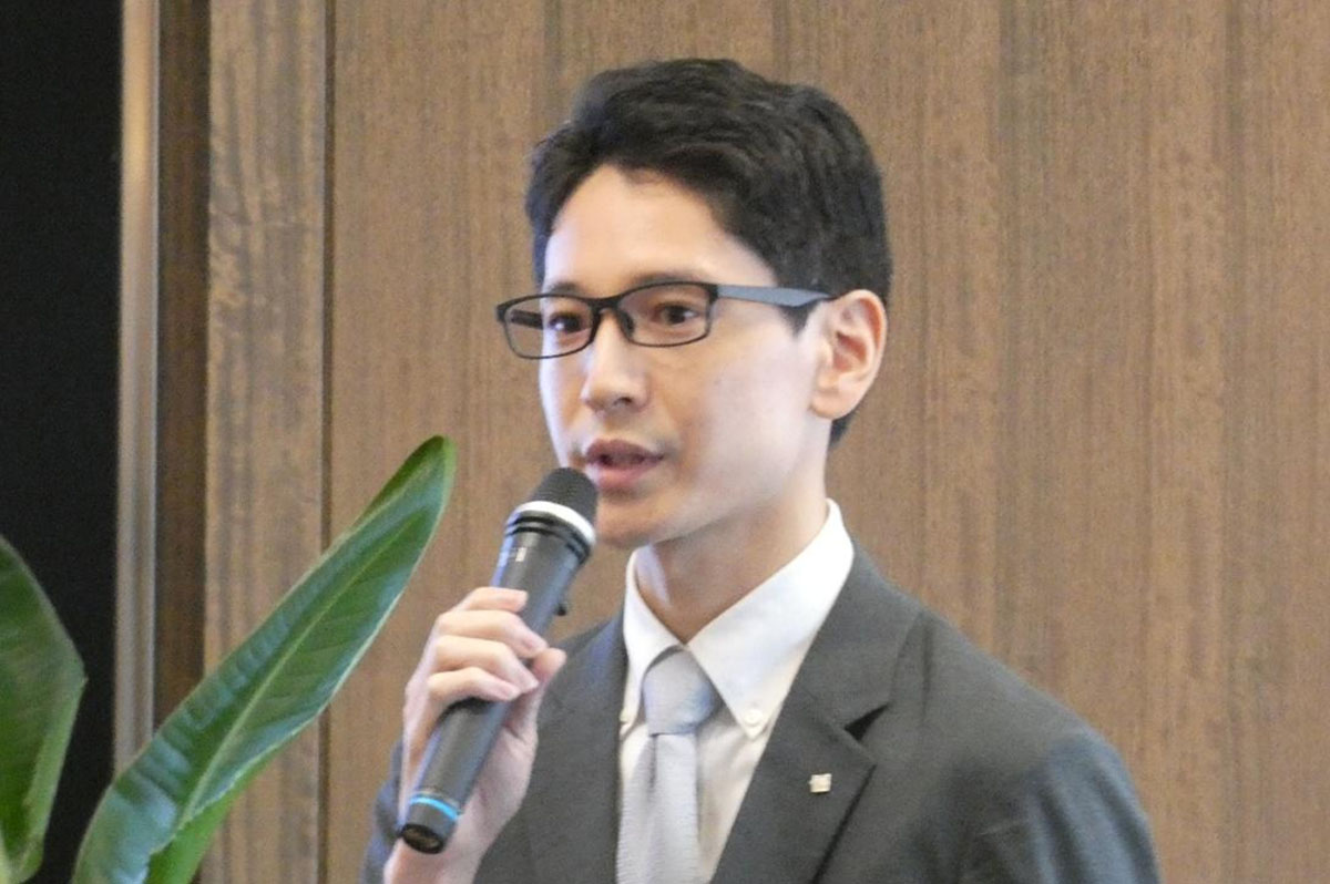 地域共創からホテル事業参入の道のりを語る横瀬氏