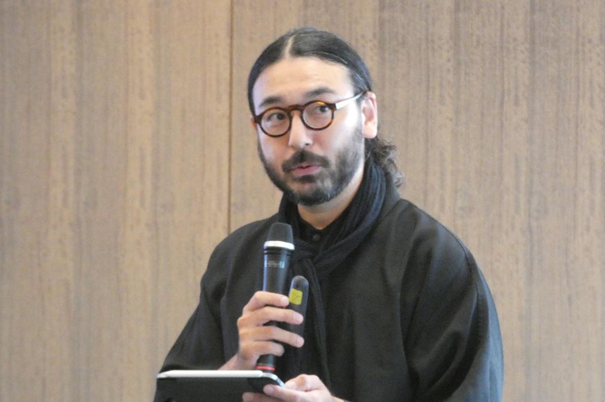 「箱根強羅にこれまでにないオリエンタルな空間をデザインした」と語る、デザイナー・negu.incの永井健太氏