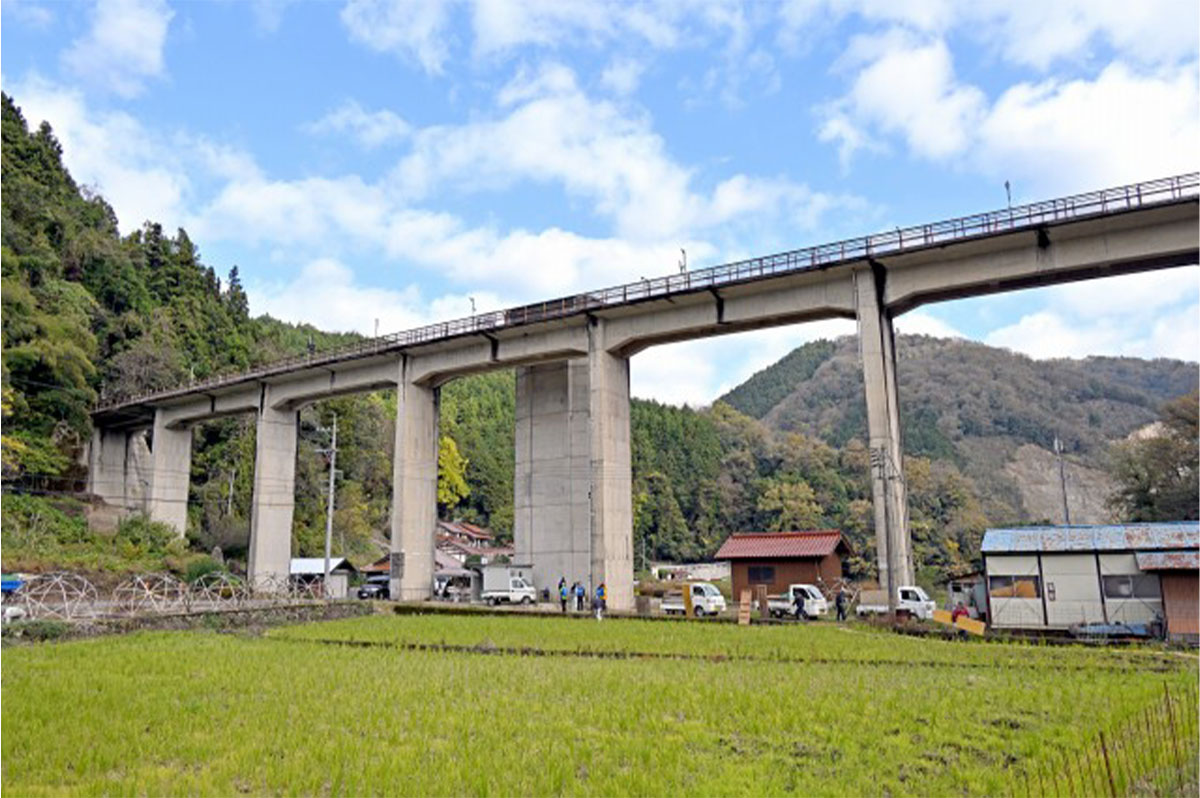 宇都井高架橋(島根県)