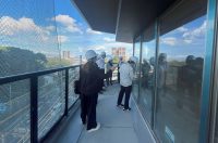 【日本建築仕上学会女性ネットワークの会】九州で初の建築現場見学会。材料メーカーのスタッフらが貴重な経験