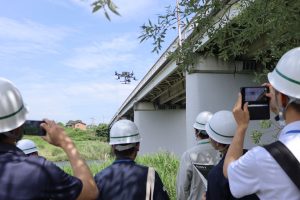 ドローンは「点検」と「監視」の2機体制。旭テクノロジーが示す次世代の橋梁点検