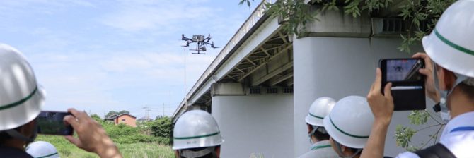 ドローンは「点検」と「監視」の2機体制。旭テクノロジーが示す次世代の橋梁点検