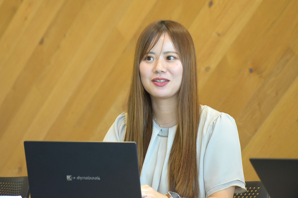 株式会社建設システム 新規事業部 e-ラーニンググローバル推進課 岡嵜華妃さん