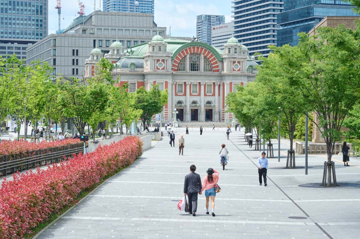 中之島通の歩行者空間化