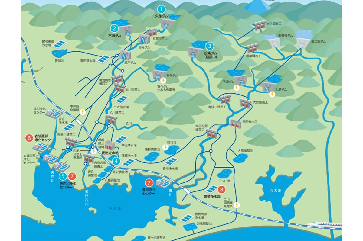 矢作川・豊川CNプロジェクトのパンフレット