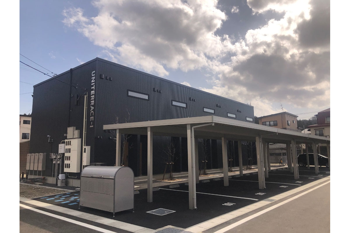 東北農林専門職大学の学生向けアパート1号棟