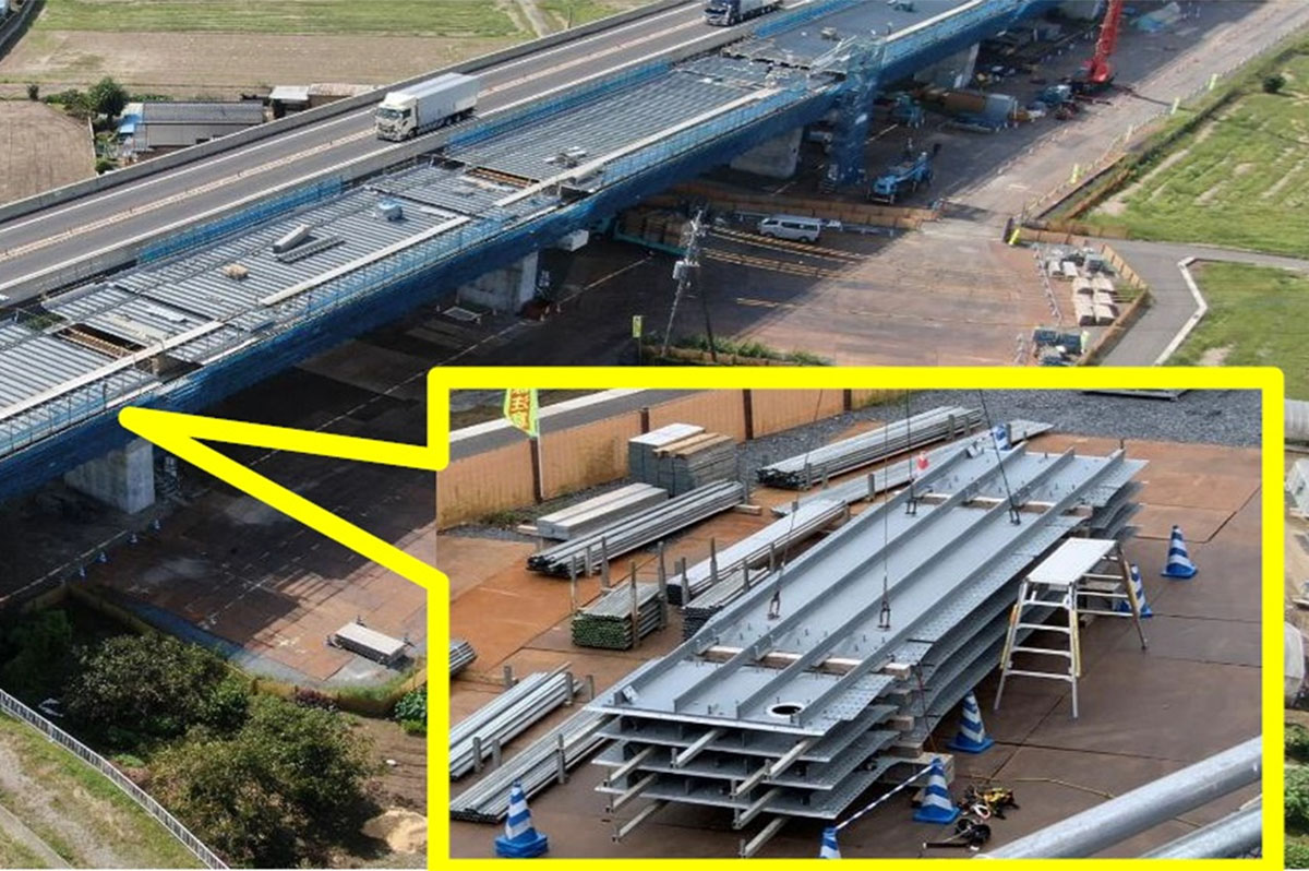 SCデッキでの塗装の効率化を図り、働き方改革の一角を担う