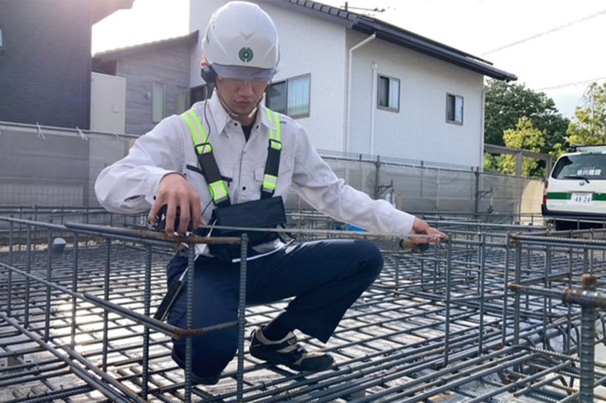 遠隔支援コミュニケーションツール「SynQ Remote（シンクリモート）」での配筋検査