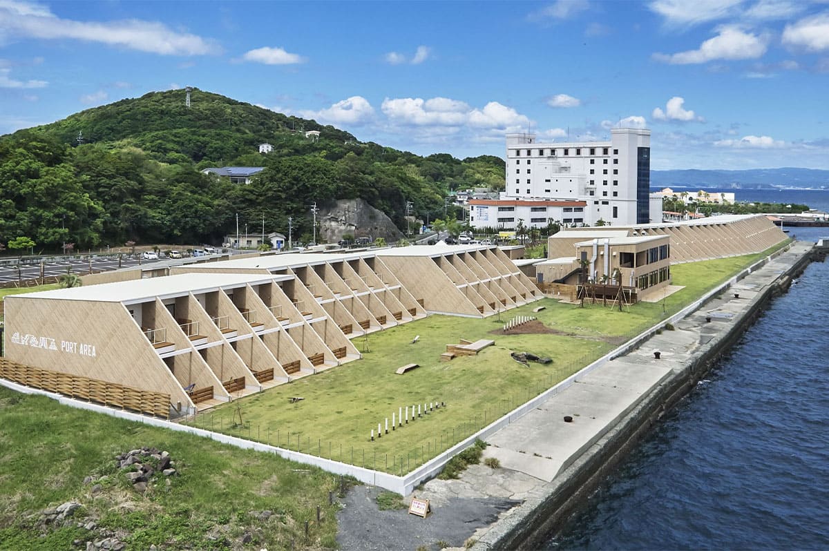 林氏が木造部門責任者をつとめた「i+Land Nagasaki(アイランドナガサキ)」