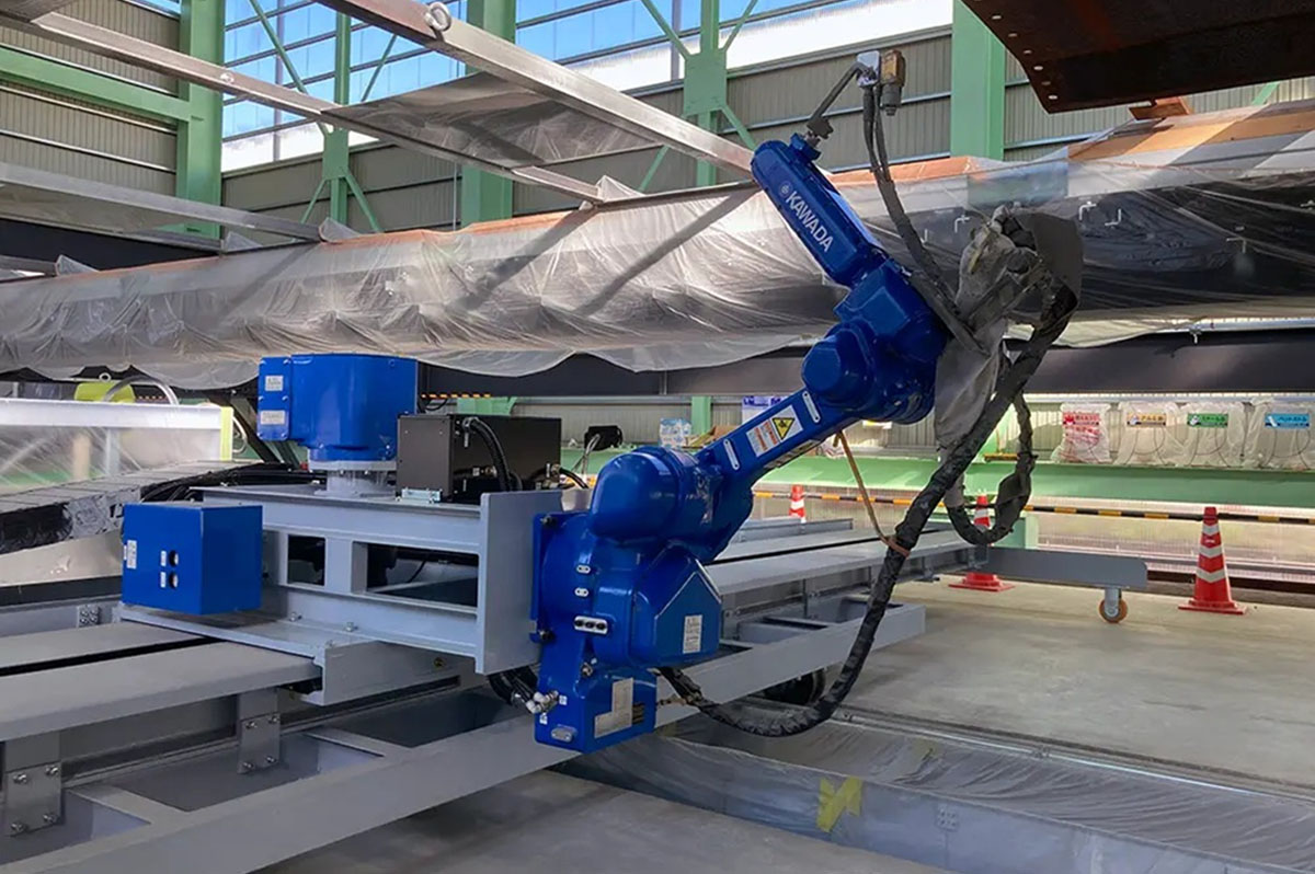 自走式「自動塗装ロボット」