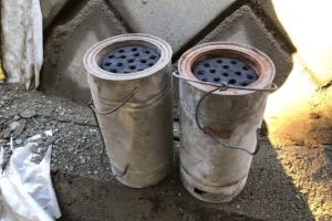 冬期養生において周囲の気温を一定温度に保つ方法