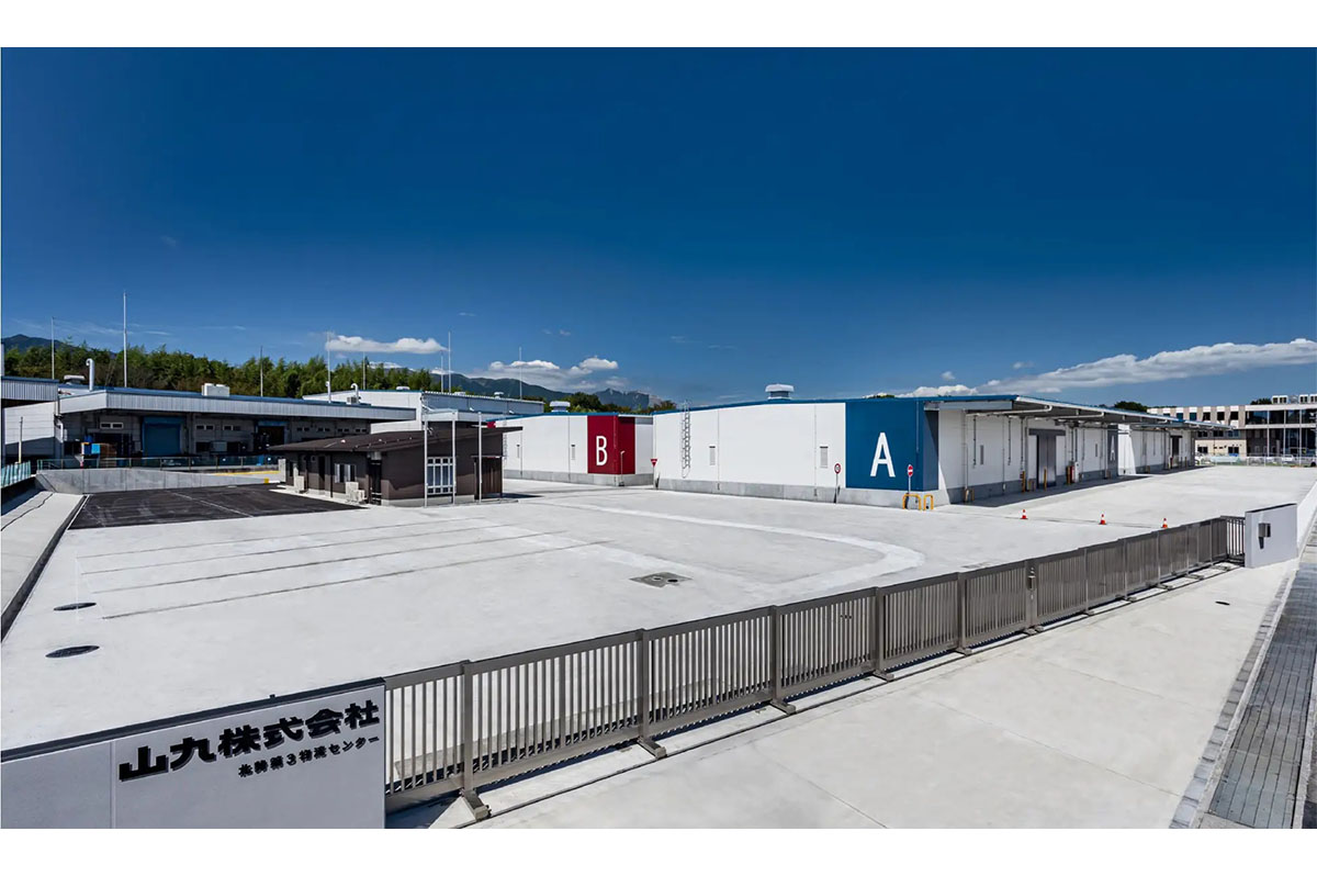 大手物流企業の山九北勢第3物流センターを完工。特殊機能倉庫に特化した倉庫建設ブランド「RiSOKO®」（リソウコ）も順調に推移