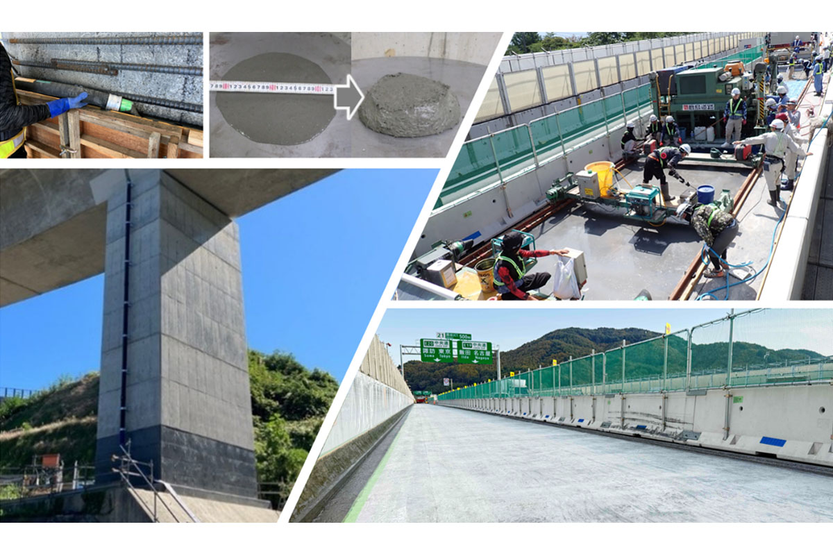 高強度繊維補強セメント系複合材料VFCを用いた高速道路のリニューアル－岡谷高架橋改良工事－