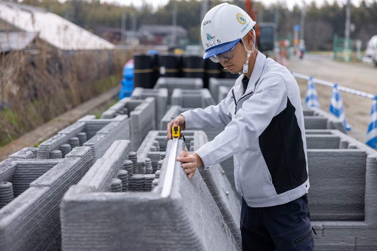 3Dプリンタ施工