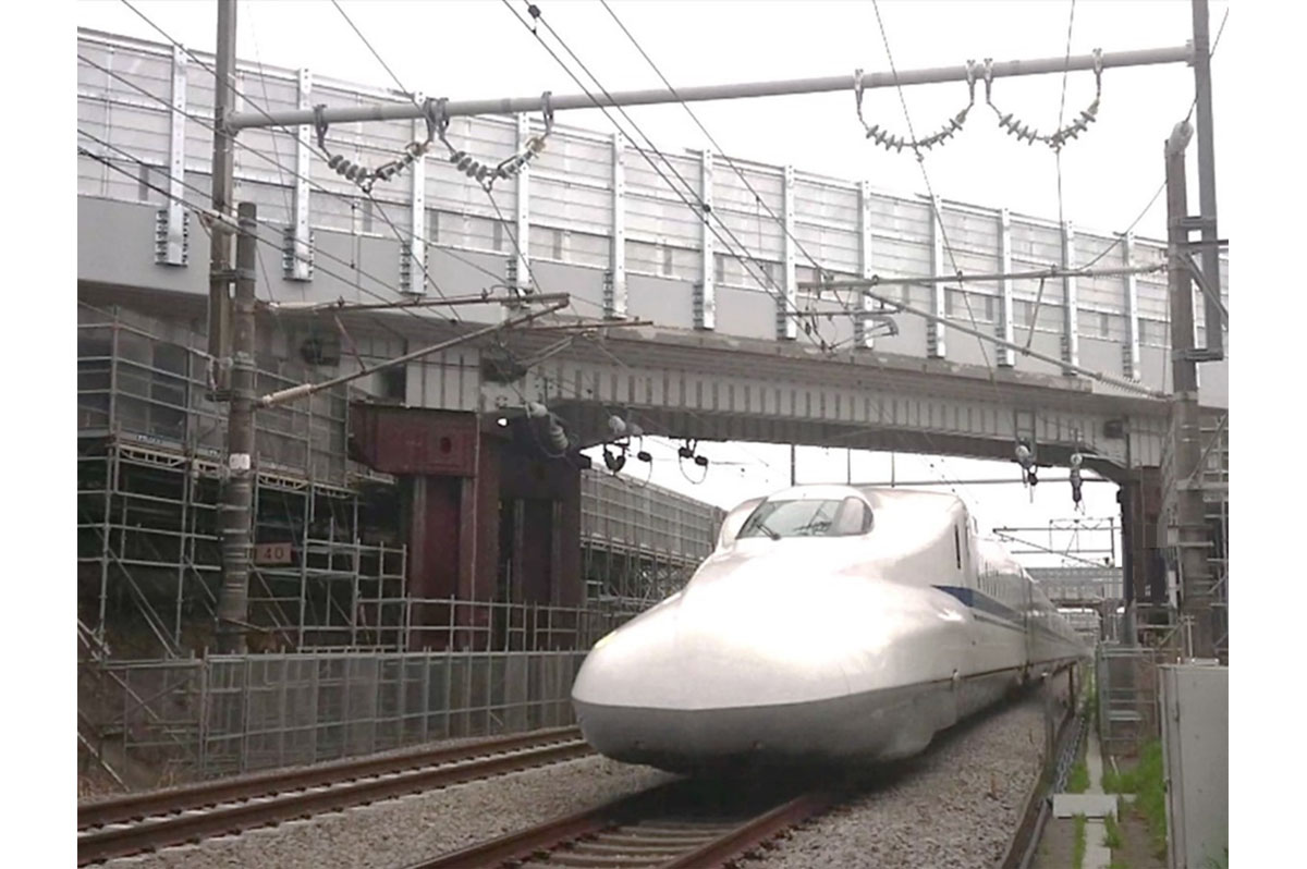 東海道新幹線第二上飯田原こ線橋他1補修・補強工事