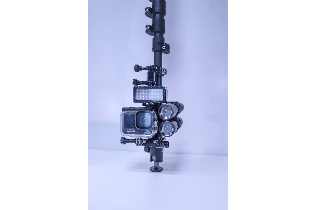 AI×スポーツカメラによる新たな下水道管内調査