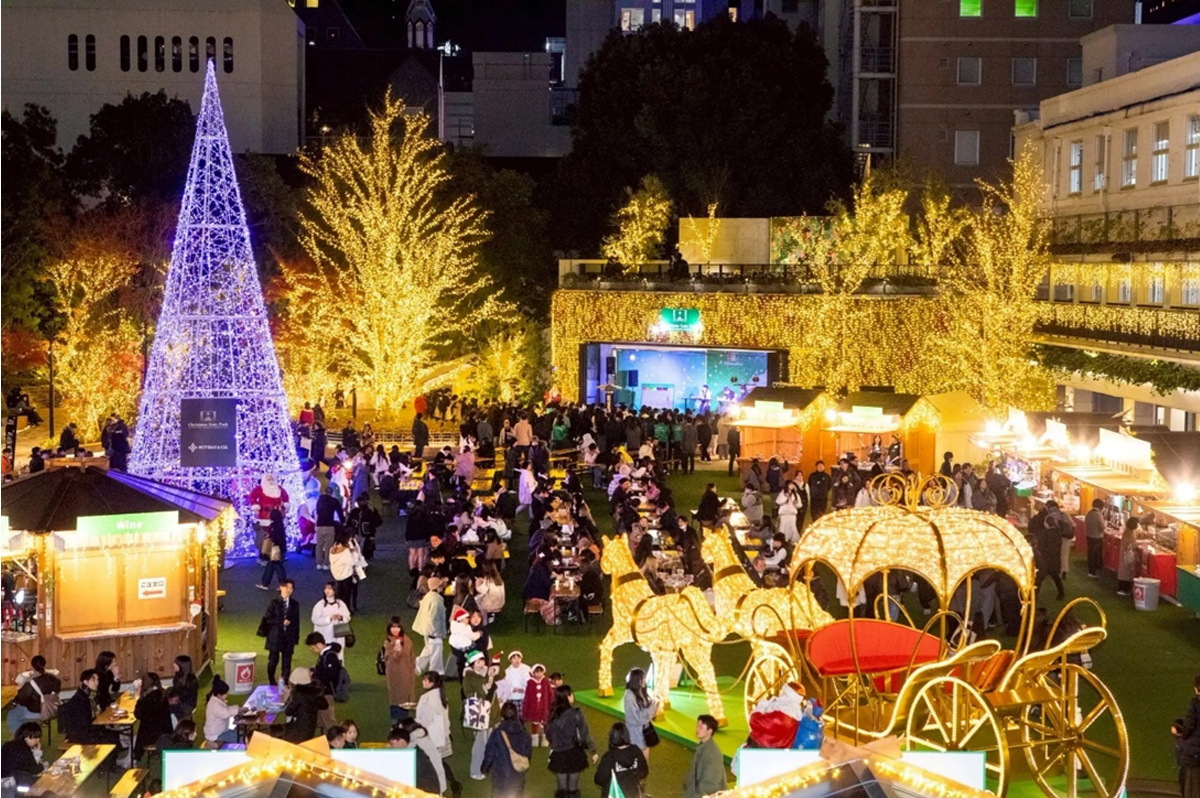 『クリスマスゲートパークin福岡大名ガーデンシティ』に協賛