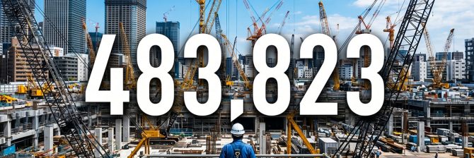 【速報】建設業許可業者数、3年連続で増加！…なのに、なぜあなたの現場は「人手不足」なのか？