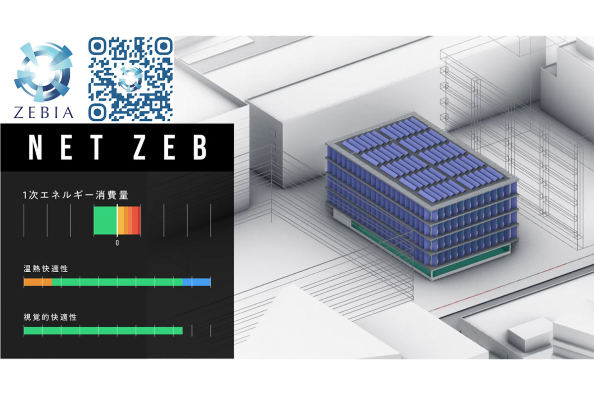 「建物のゼロカーボンを目指したZEB設計手法にかかわる支援技術」