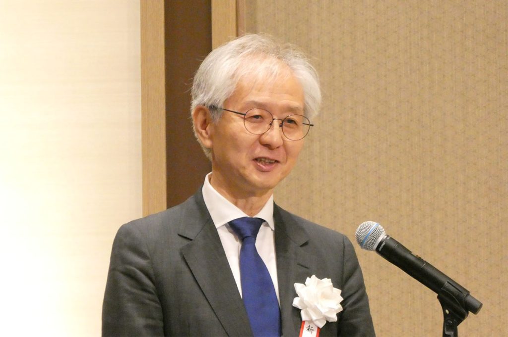 第114代会長に就任した小澤一雅政策研究大学院大学特別教授