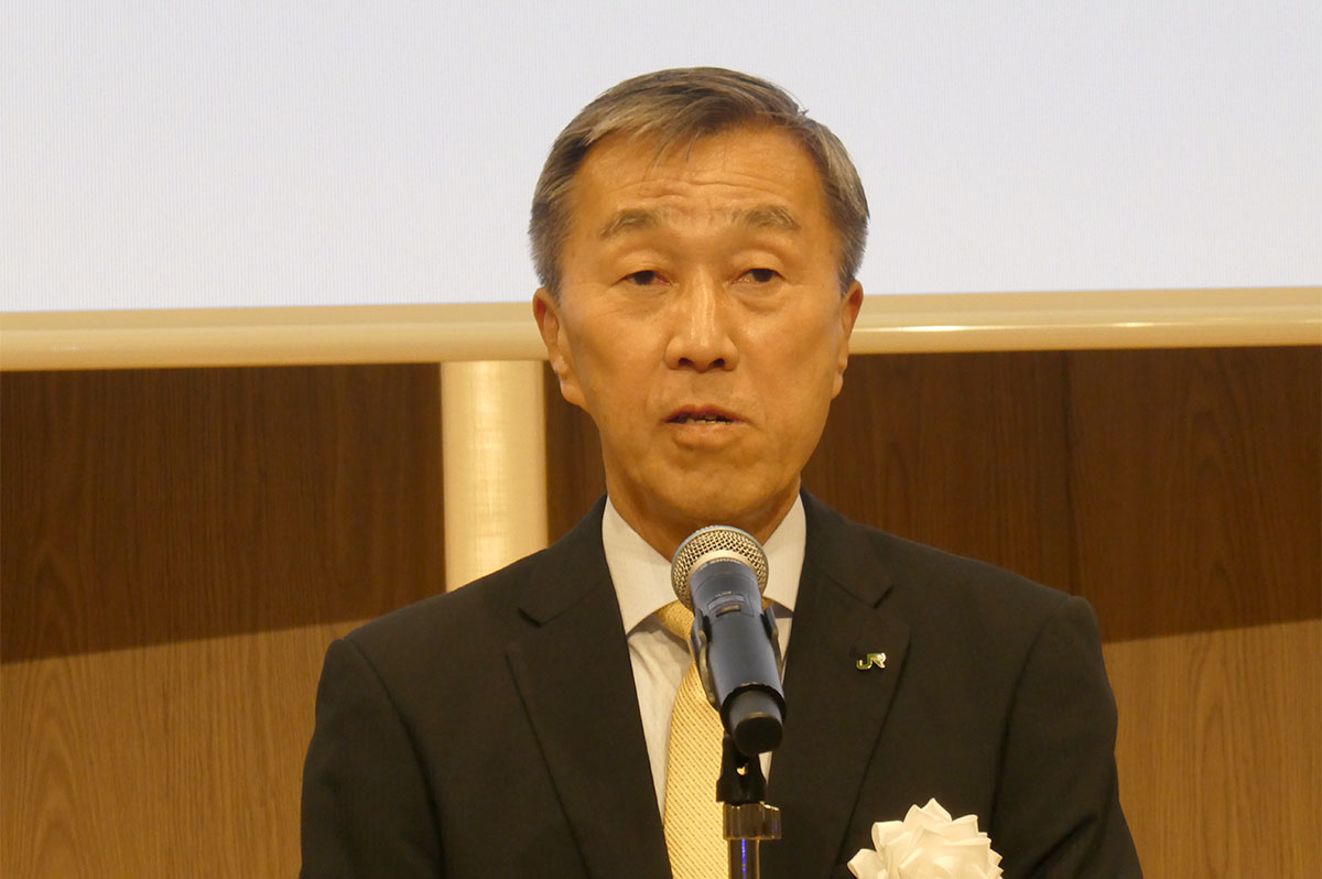 熊本義寛氏(東日本旅客鉄道株式会社シニアフェロー)